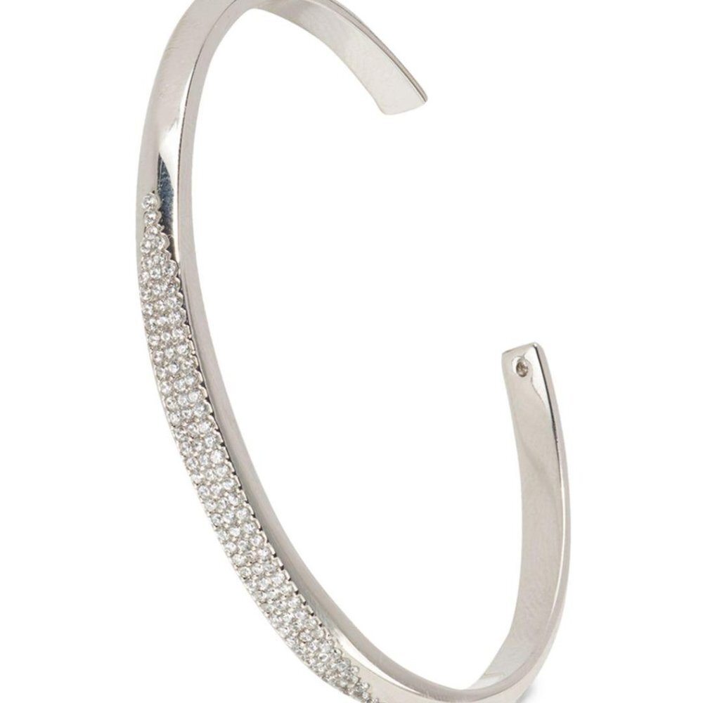 Kate Spade New York Raise the Bar Pavé Cuff Bracelet - Picture 6 of 8